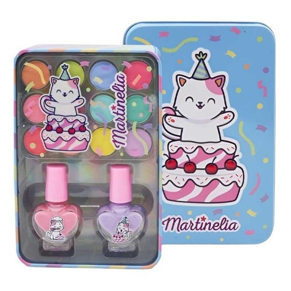 Martinelia Yummy Eyes & Nails Tin Box - Κασετίνα Με Παιδικά Καλλυντικά