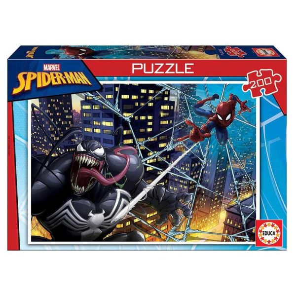 EDUCA Spider-Man vs Venom Puzzle - Παζλ με 200 Κομμάτια