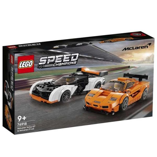 Lego Speed Champions 76918 : McLaren Solus GT & McLaren F1 LM