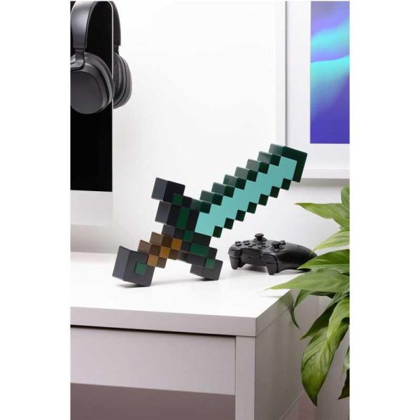 Paladone Minecraft Diamond Sword Light - Διακοσμητικό Φωτιστικό 40cm