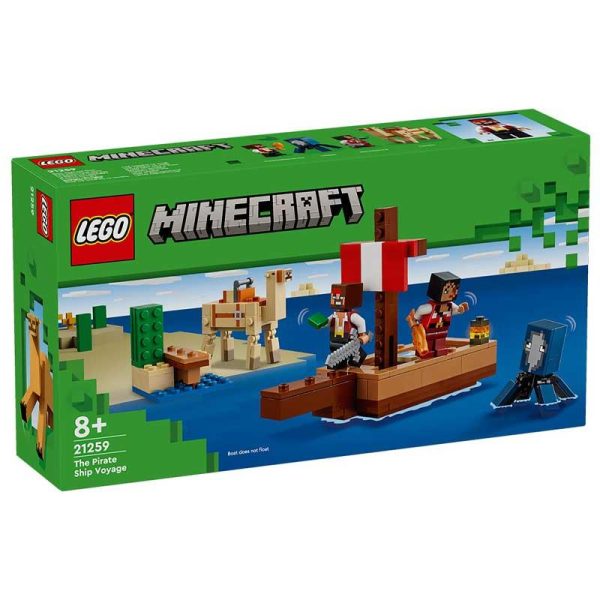 Lego Minecraft 21259: The Pirate Ship Voyage