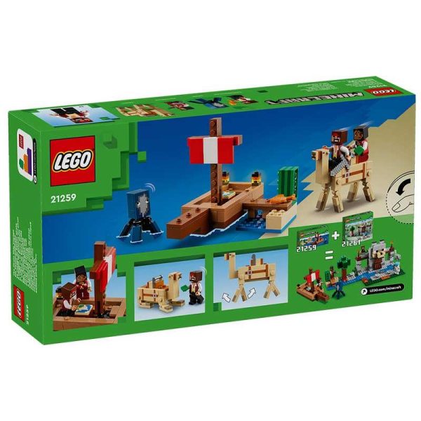 Lego Minecraft 21259: The Pirate Ship Voyage