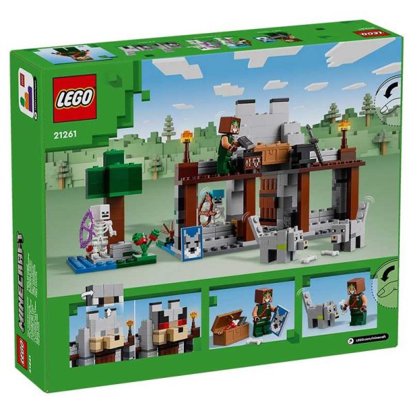 Lego Minecraft 21261: The Wolf Stronghold
