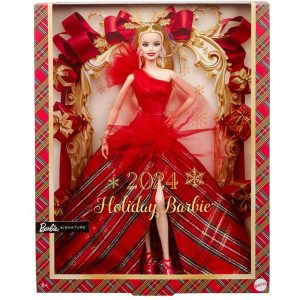 Barbie Signature Holiday 2024 : Συλλεκτική Κούκλα Χριστούγεννα 2024 #HRM61
