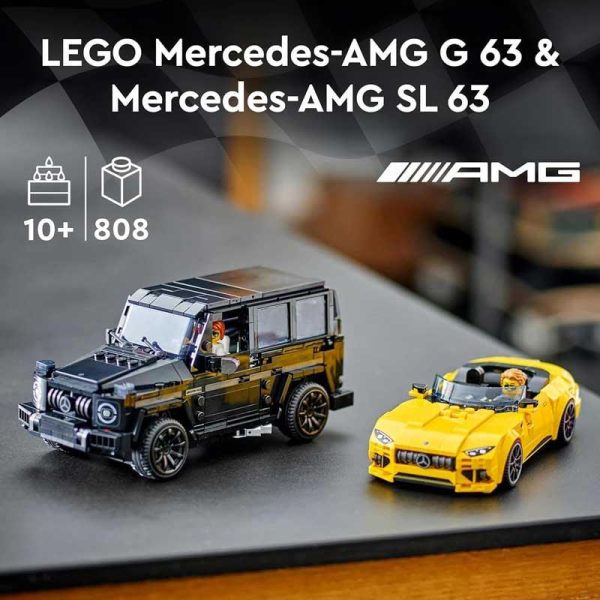 Lego Speed Champions 76924: Mercedes-AMG G 63 & Mercedes-AMG SL 63