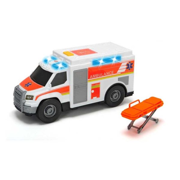 Dickie Toys Medical Responder - Όχημα Ασθενοφόρο Πλαστικό Με Ήχο Και Φως 30cm