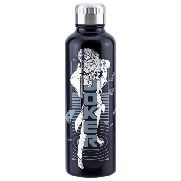 Paladone DC Comics Batman Μεταλλικό Μπουκάλι Θερμός Hot & Cold 500ml Μαύρο