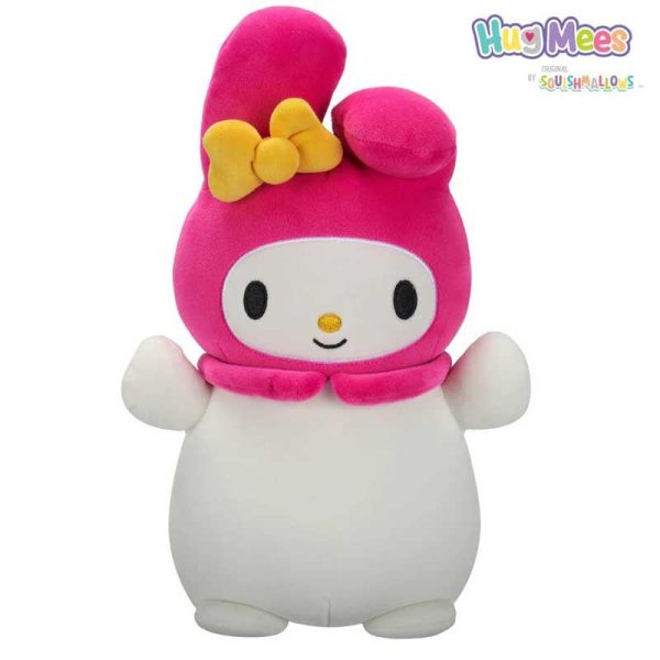 Squishmallows HugMees Sanrio W6 - Λούτρινo My Melody 25cm