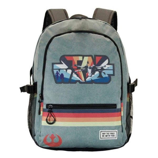 Star Wars Retro Style - Σχολική Τσάντα Πλάτης Δημοτικού Πολύχρωμη 44εκ.