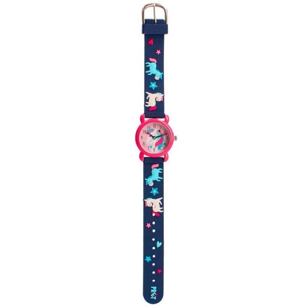 Pret Watch Happy Times Unicorn Παιδικό Αναλογικό Ρολόι Χειρός με Λουράκι από Καουτσούκ/Πλαστικό