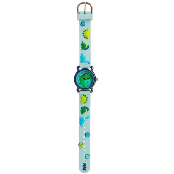 Pret Watch Happy Times Dino Παιδικό Αναλογικό Ρολόι με Λουράκι από Καουτσούκ/Πλαστικό