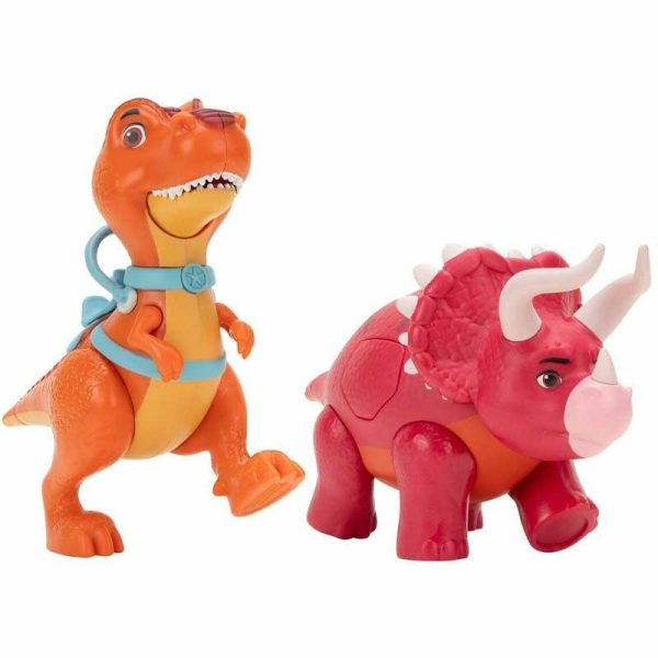 Dino Ranch Figures 2-Pack Biscuit + Angus: Δεινόσαυροι