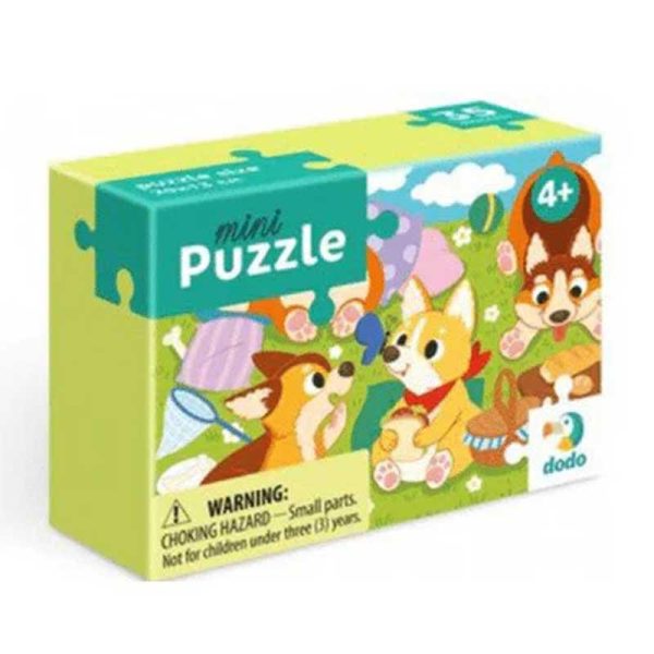 Dodo Mini Puzzle Puppies In The Meadow – Παζλ με Κουταβάκια 35 Τμχ
