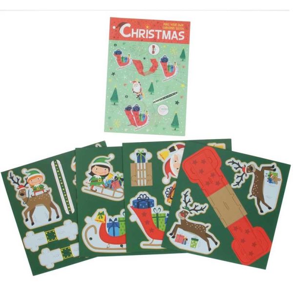 DIY Christmas Make Your Own Christmas Sleigh - Φτιάξε Μόνος Σου Το Έλκυθρο του Αϊ Βασίλη 45cm