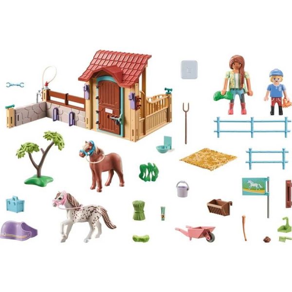 Playmobil Horses Of Waterfall 71638: Clubhouse Ιππασίας