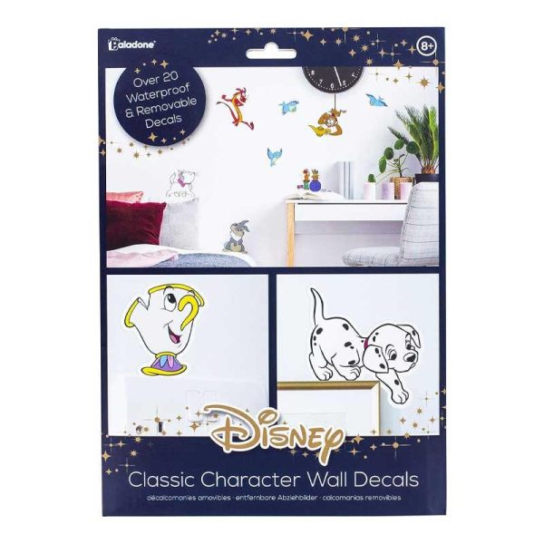 Αυτοκόλλητα Τοίχου Disney Classic Characters - Σετ με 22 Stickers