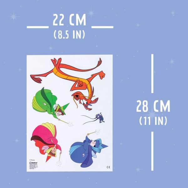Αυτοκόλλητα Τοίχου Disney Classic Characters - Σετ με 22 Stickers