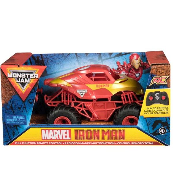 Monster Jam Iron Man 1:24 R/C - Τηλεκατευθυνόμενο Όχημα