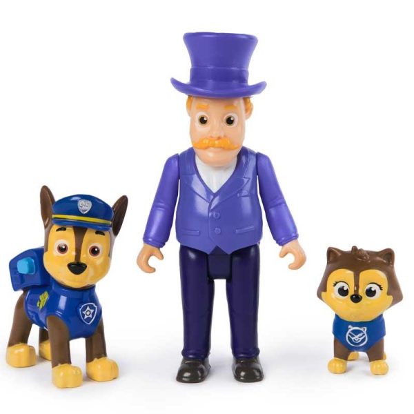 Paw Patrol Hero Pups Chase & Humdinger - Σετ με 3 Φιγούρες