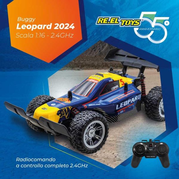 Reel Toys Leopard 1:16 R/C 2.4 GHz - Τηλεκατευθυνόμενο Όχημα Off-Road 24cm