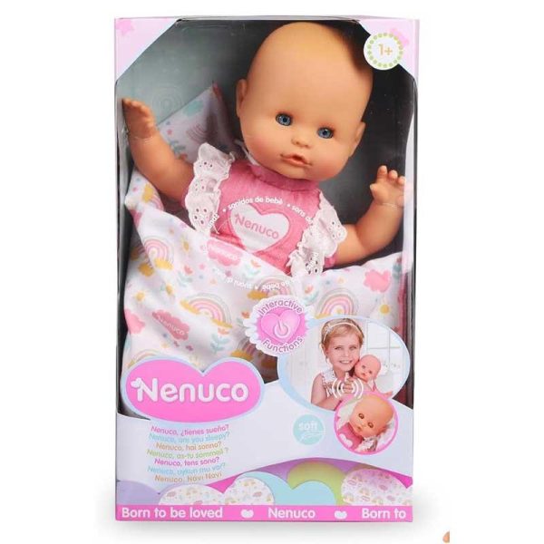 Nenuco Are You Sleepy? - Μωρό 35cm με Κουβερτούλα & Ήχους