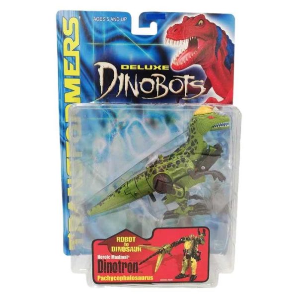 Transformers Deluxe Dinobots Maximal Dinotron: Φιγούρα Pachycephalosaurus - Hasbro 2000