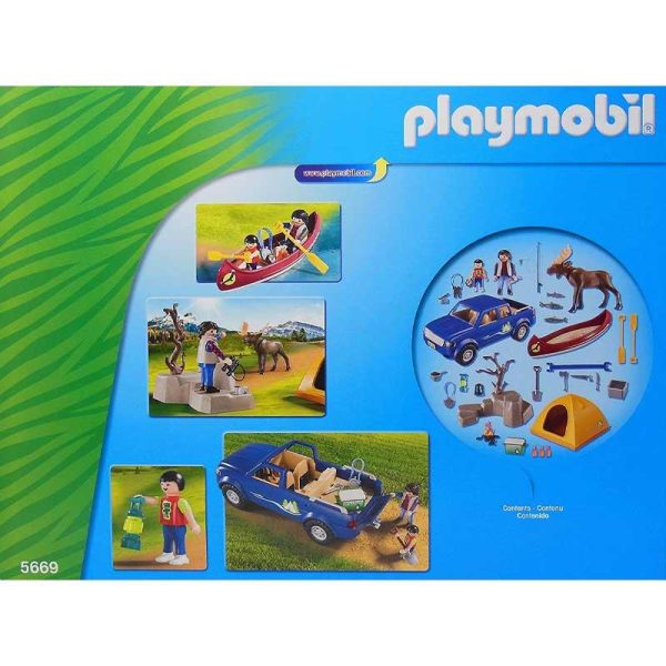 Playmobil Wild Life Exclusives 5669: Camping στο Δάσος (Φθορά στην Συσκευασία)