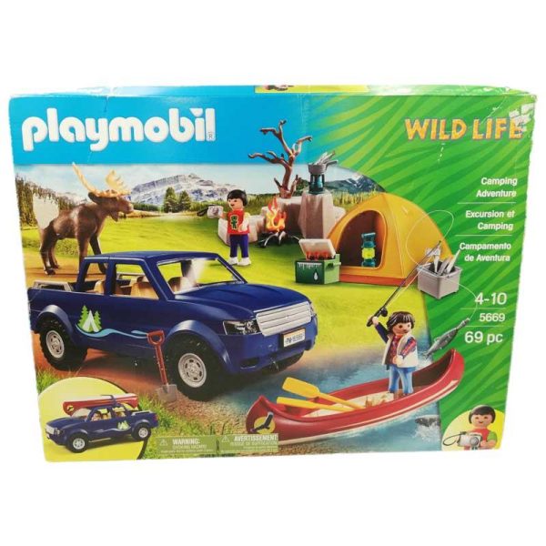 Playmobil Wild Life Exclusives 5669: Camping στο Δάσος (Φθορά στην Συσκευασία)