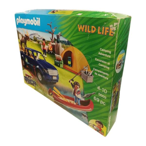 Playmobil Wild Life Exclusives 5669: Camping στο Δάσος (Φθορά στην Συσκευασία)