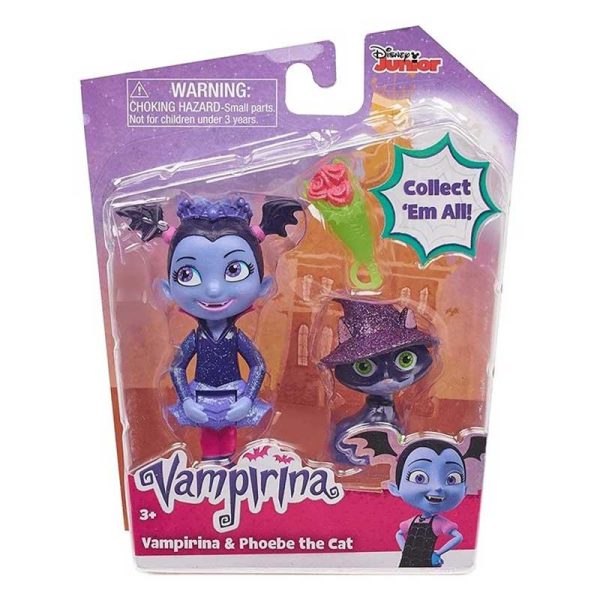 Disney Junior Vampirina - Σετ Φιγούρες Vampirina 10cm & Phoebe the Cat