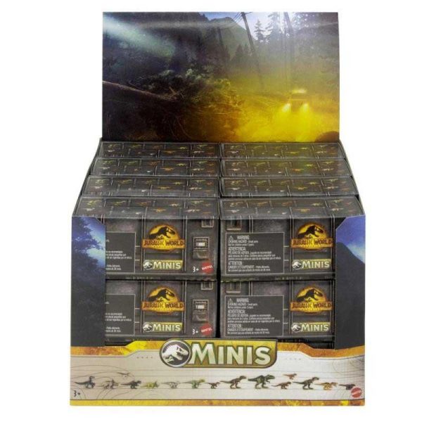 Jurassic World Minis: Mini Φιγούρες Δεινόσαυροι (Διάφορα Σχέδια) - 1 τμχ