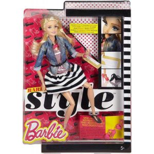 Barbie Style Flats to Heels Fully Articulated Doll - Κούκλα Barbie #CFM75