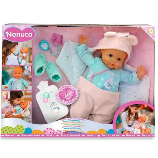 Nenuco Ζεστά Ρουχαλάκια - Σετ Παιχνιδιού με Μωρό 42cm & Αξεσουάρ