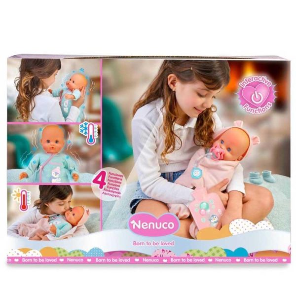 Nenuco Ζεστά Ρουχαλάκια - Σετ Παιχνιδιού με Μωρό 42cm & Αξεσουάρ