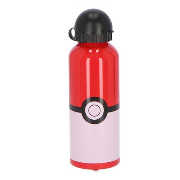 Pokemon Μεταλλικό Παγούρι Pokeball 500ML Κόκκινο