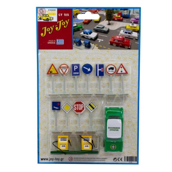 Joy-Τoy Σετ με Αυτοκινητάκι City Traffic 103 (Διάφορα Σχέδια)