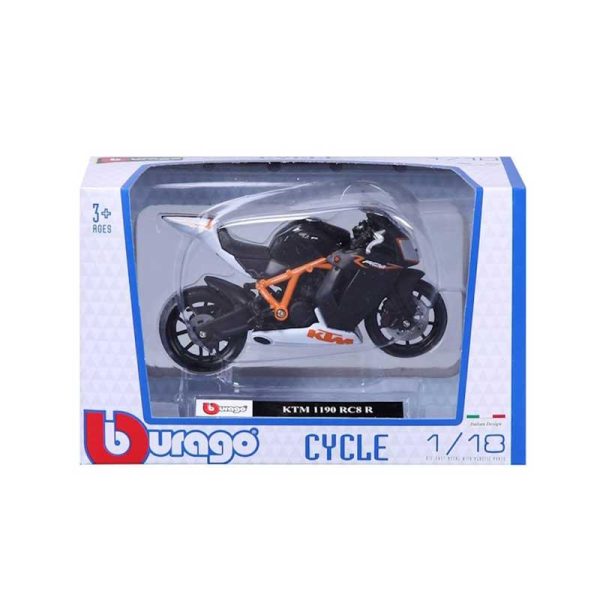 Bburago Μοτοσυκλέτα KTM 1190 RC8 12cm.