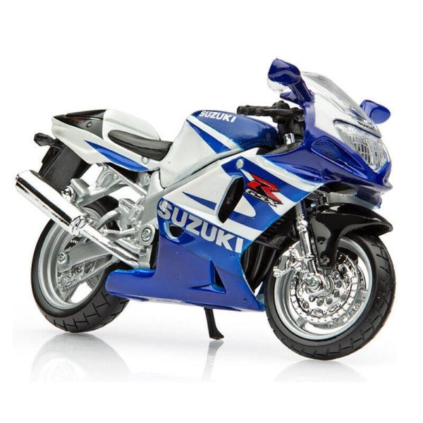 Bburago Μοτοσυκλέτα 1:18 Μπλε Suzuki Gsx-r750 12cm.