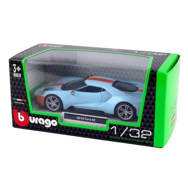 Bburago Αυτοκινητάκι 1:32 Γαλάζιο Ford GT 2017 13cm.