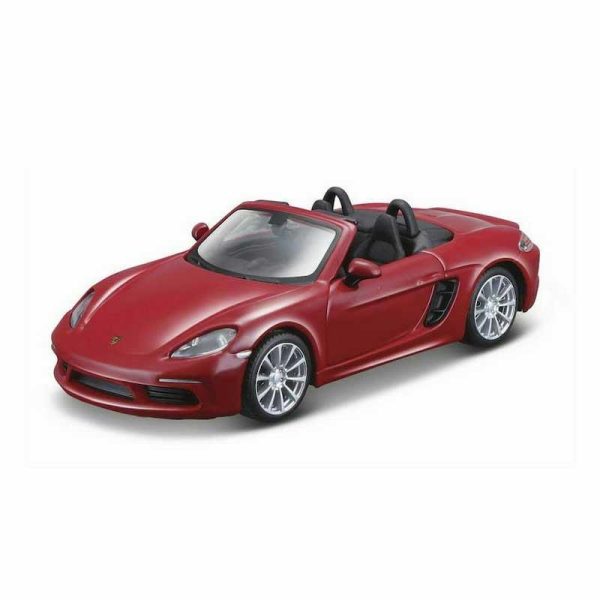 Bburago Αυτοκινητάκι 1:32 Κόκκινο Porsche 718 Boxter 13cm.