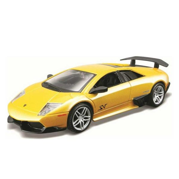Bburago Αυτοκινητάκι 1:32 Lamborghini Murcielago LP 670-4 SV Κίτρινο 13cm.