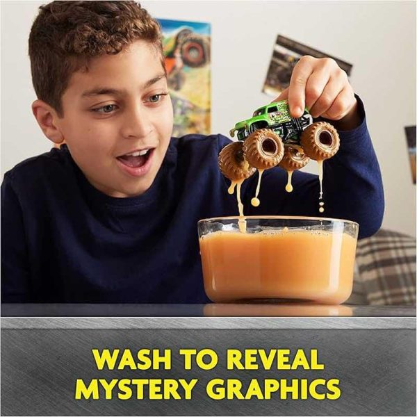 Monster Jam Mystery Mudders - Αυτοκινητάκι Earth Shaker 1:64