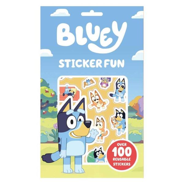 Bluey Sticker Fun - Set 100+ Αυτοκόλλητα Επαναχρησιμοποιούμενα