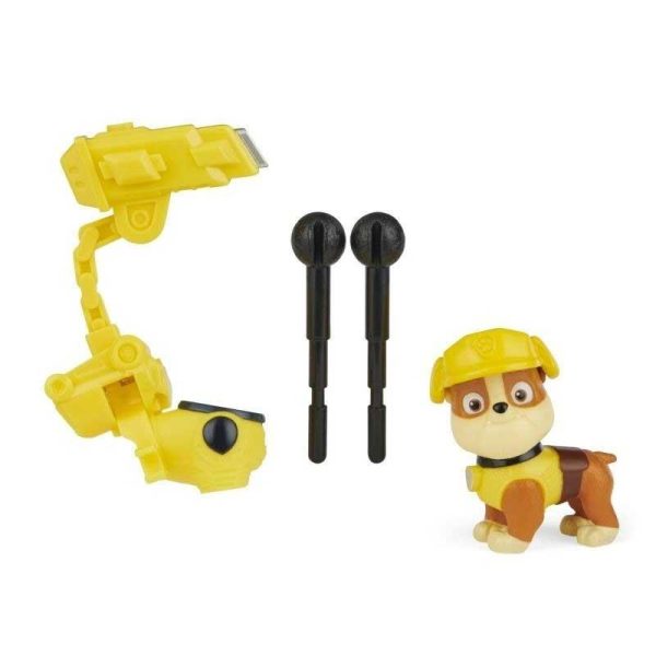 Paw Patrol The Movie Deluxe Hero Pups - Φιγούρα Rubble