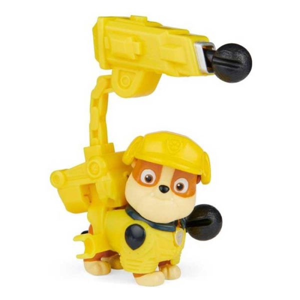 Paw Patrol The Movie Deluxe Hero Pups - Φιγούρα Rubble
