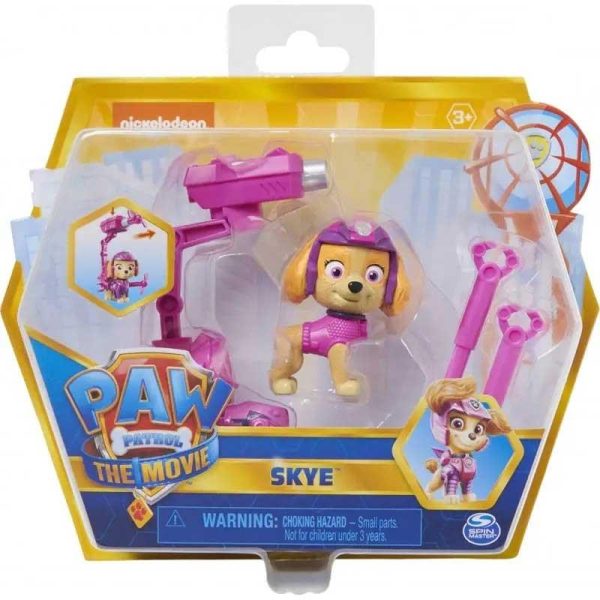 Paw Patrol The Movie Deluxe Hero Pups - Φιγούρα Skye