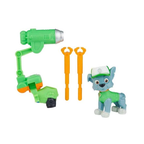 Paw Patrol The Movie Deluxe Hero Pups - Φιγούρα Rocky