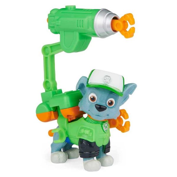 Paw Patrol The Movie Deluxe Hero Pups - Φιγούρα Rocky
