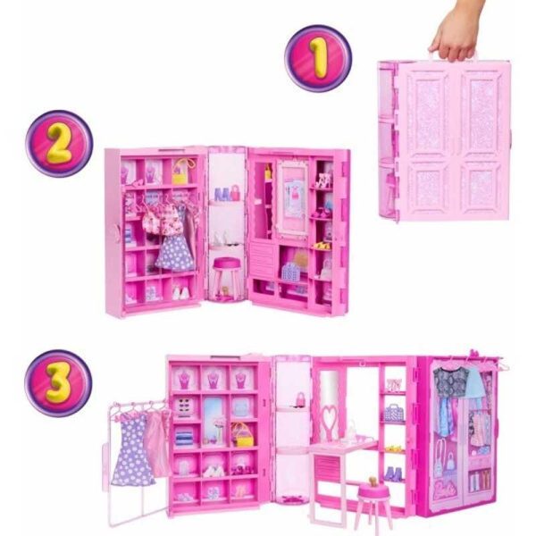 Barbie Dream Closet Playset - Δωμάτιο Μόδας #HXD59