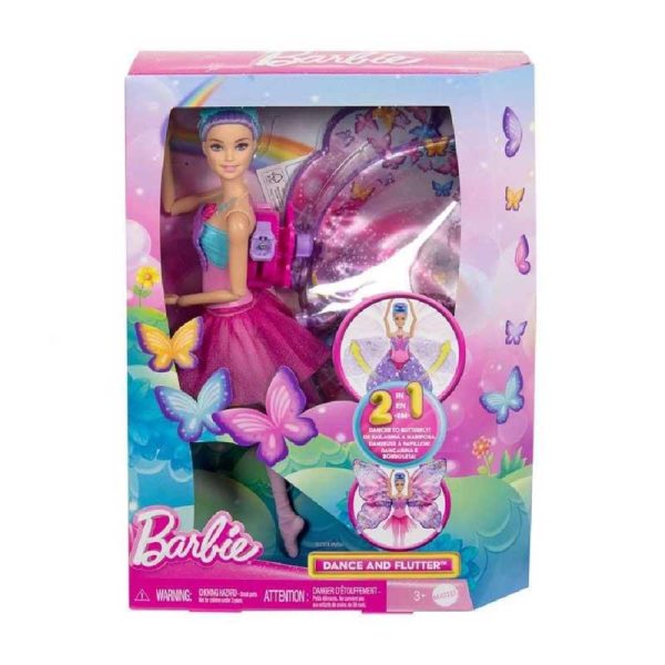 Barbie Dance & Flutter - Κούκλα Χορεύτρια Μπαλαρίνα #HXJ10